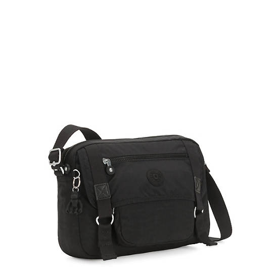 Gracy Crossbody Bag, Black Noir, large