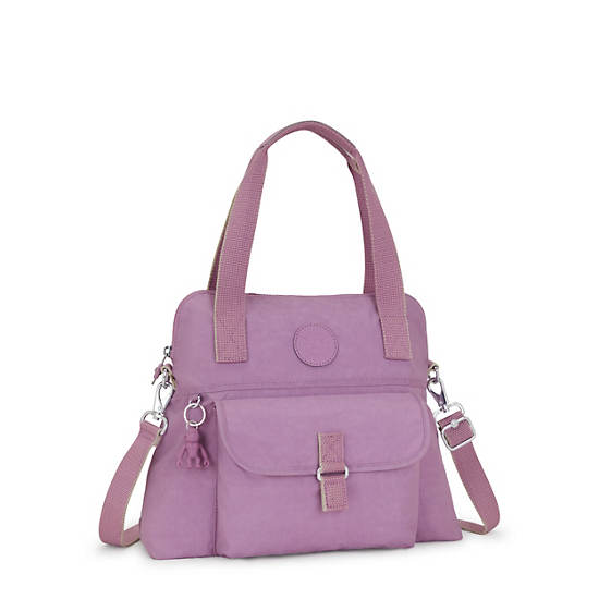 Pahneiro Handbag, Purple Lila, large