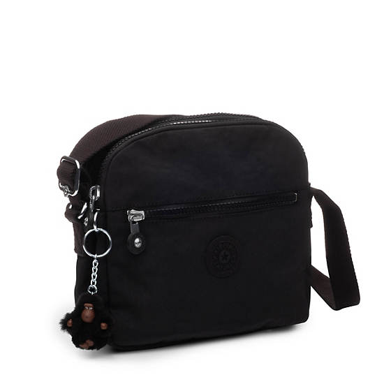Keefe Crossbody Bag, Black Tonal, large
