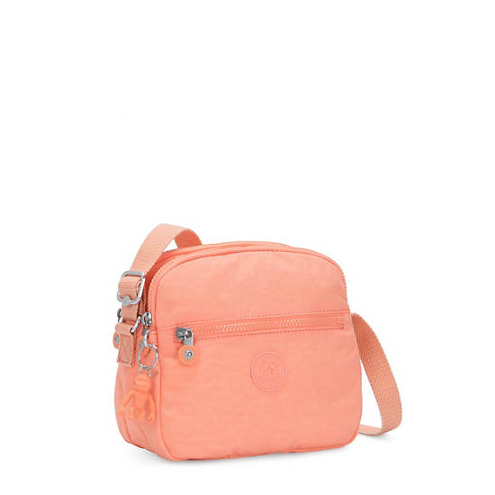 Keefe Crossbody Bag, Peachy Coral, large