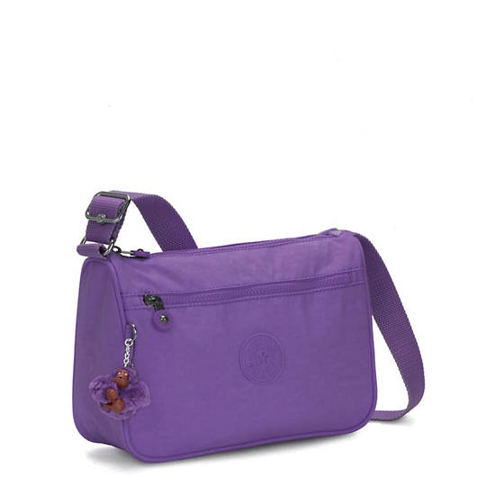 Callie Crossbody Bag, Tile Purple Tonal, large