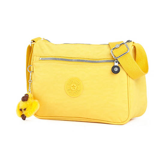 Callie Crossbody Bag, Gold Charm Metallic, large