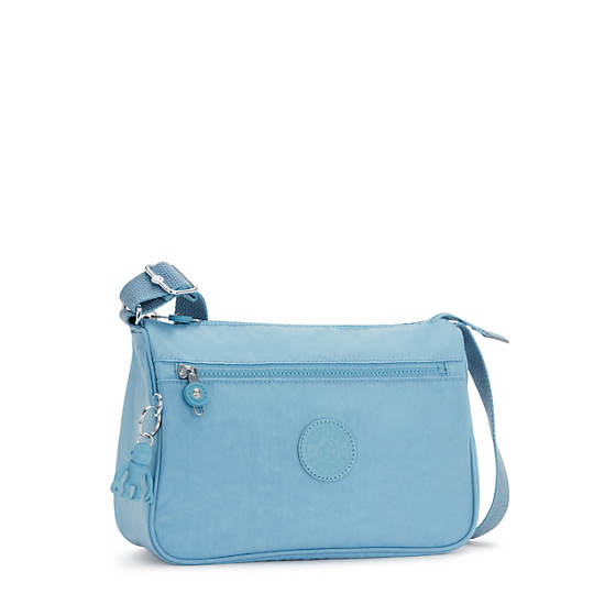Callie Crossbody Bag, Blue Mist, large