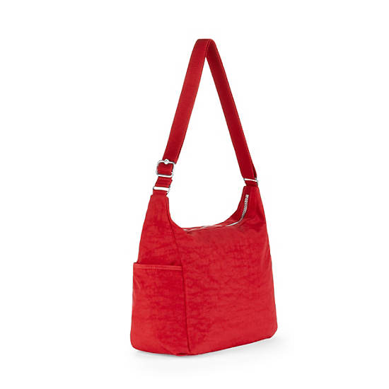 Gabbie Crossbody Bag, Multi Dots Red, large