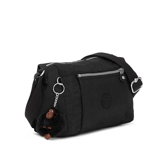 Wes Crossbody Bag, Black, large Wes Crossbody Bag, Black, large