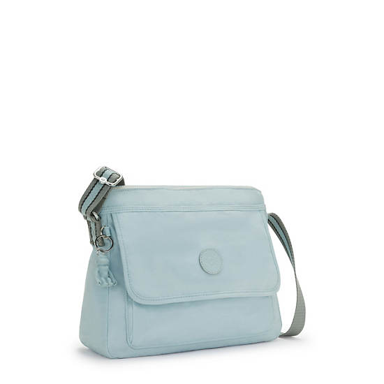 Aisling Crossbody Bag, Fairy Aqua Metallic, large