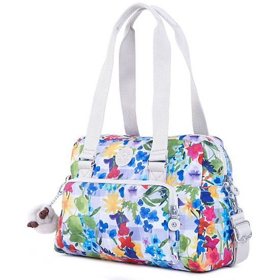 Dania Printed Handbag, Gradient Dance, large Dania Printed Handbag, Gradient Dance, large