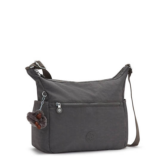 Alenya Crossbody Bag, Dusty Grey, large