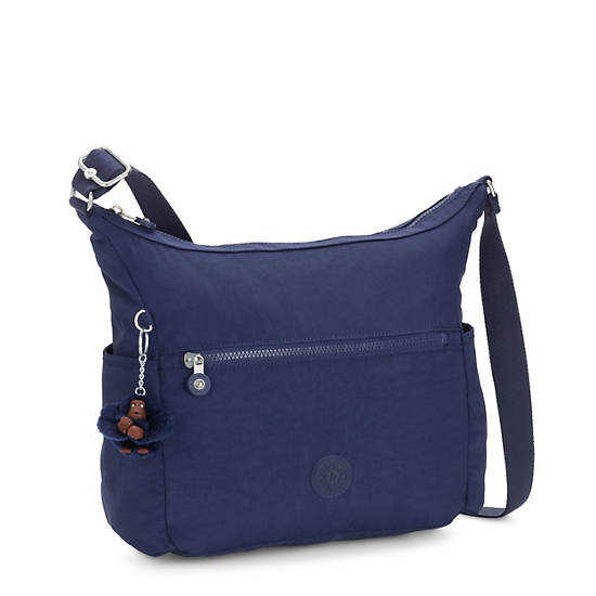 Alenya Crossbody Bag, Ink Blue Tonal, large