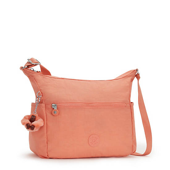 Alenya Crossbody Bag, Peachy Coral, large