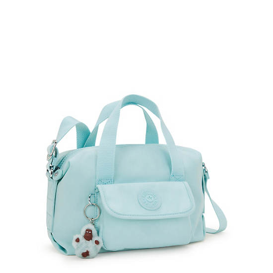 Brynne Handbag, Signature Green Embossed, large