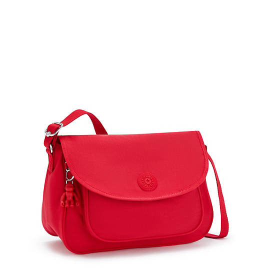 Sunita Crossbody Bag, Red Rouge, large