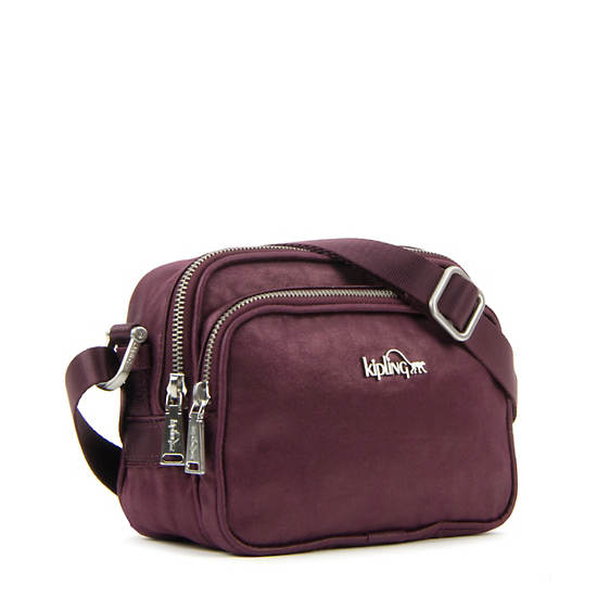 Tori Crossbody Bag, Purple Ruby, large