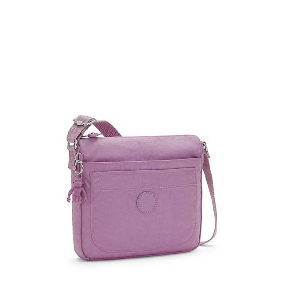 Sebastian Crossbody Bag, Purple Lila, large