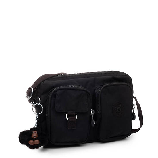 Emma Crossbody Bag, Black Tonal, large