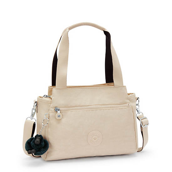 Elysia Shoulder Bag, Back To Beige, large