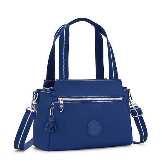 Elysia Shoulder Bag, Navy Mist WB, large