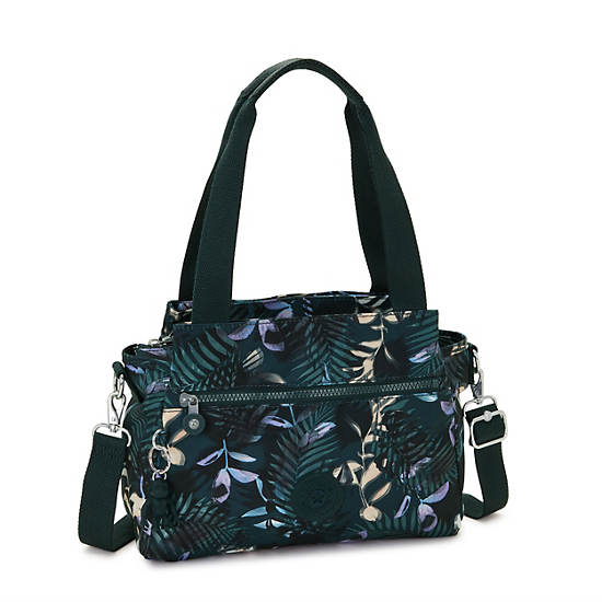 Elysia Printed Shoulder Bag, Moonlit Forest, large