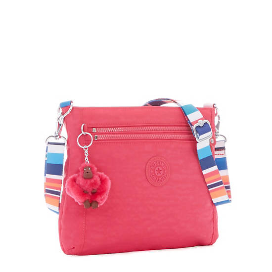 New Addison Crossbody Bag, Joyous Pink, large