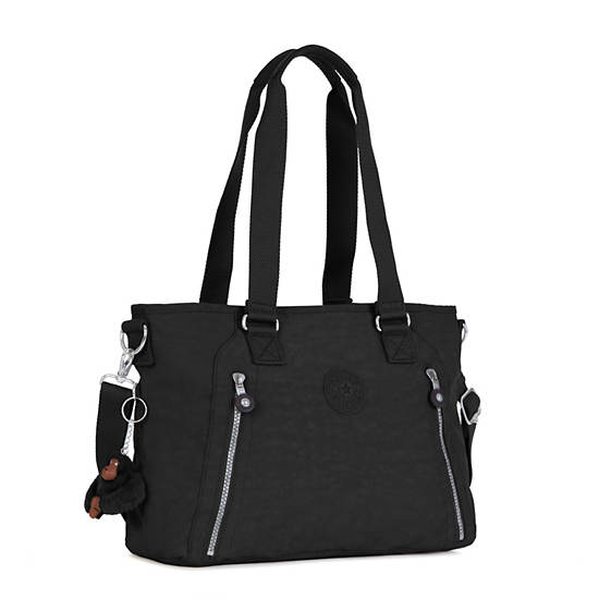 Angela Handbag, Black, large