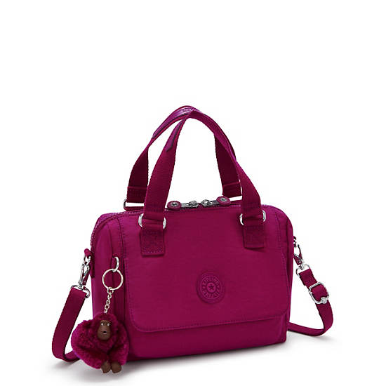 Zeva Handbag, Purple Fig, large