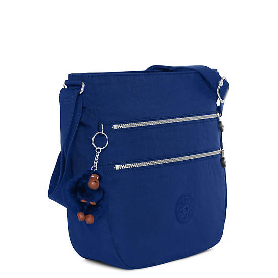 Zelenka Handbag, Frost Blue, large