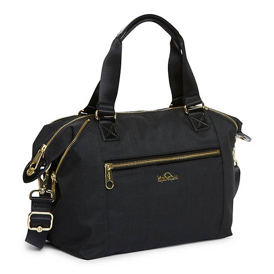 Art Small Handbag, Cool Camo Grey, large