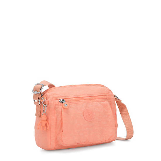 Chando Crossbody Bag, Peachy Coral, large