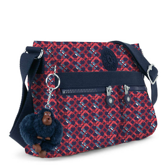 Angie Printed Handbag, Strong, large Angie Printed Handbag, Strong, large