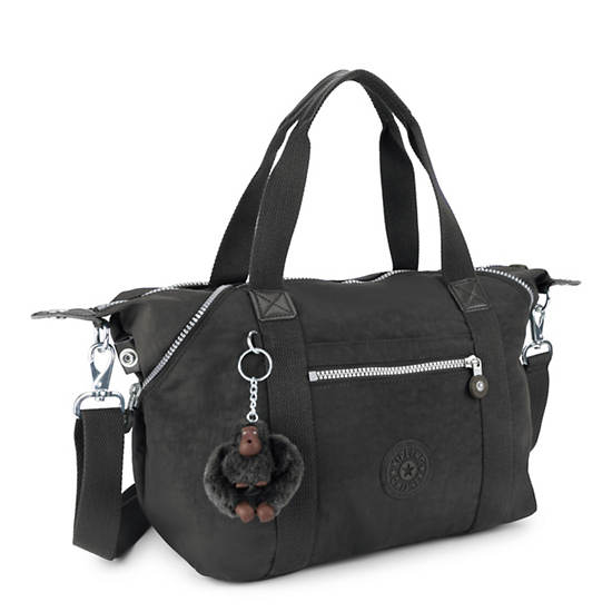 Art Small Handbag, Black, large