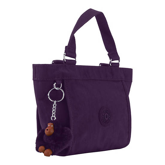 New Shopper Mini Bag, Deep Purple, large