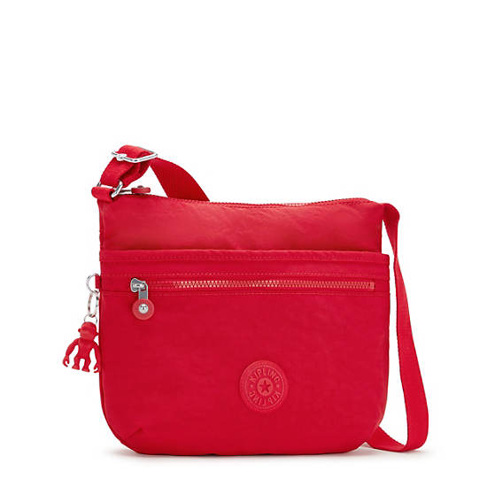 Arto Crossbody Bag, Red Rouge, large