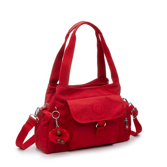 Felix Large Handbag, Cherry Tonal, large