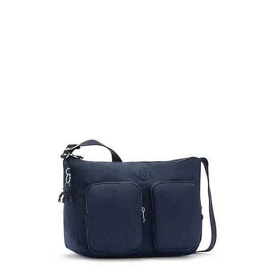 Sidney Crossbody Bag, Blue Bleu 2, large