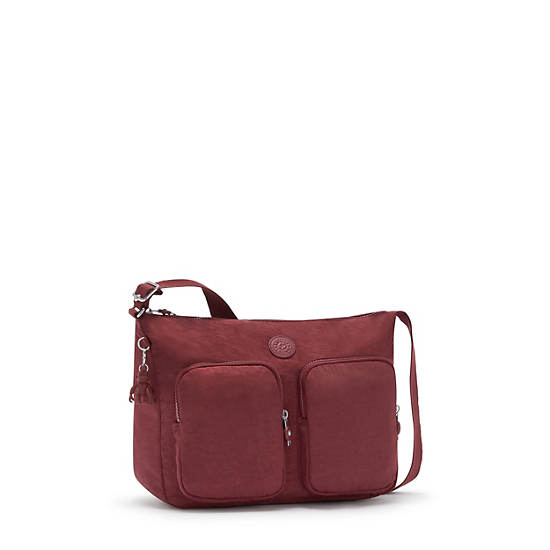 Sidney Crossbody Bag, Tango Red, large
