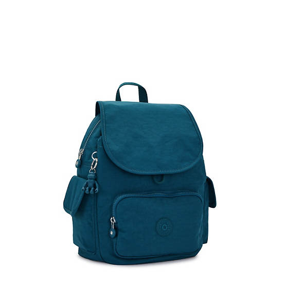 City Pack Small Backpack, Cosmic Emerald, large