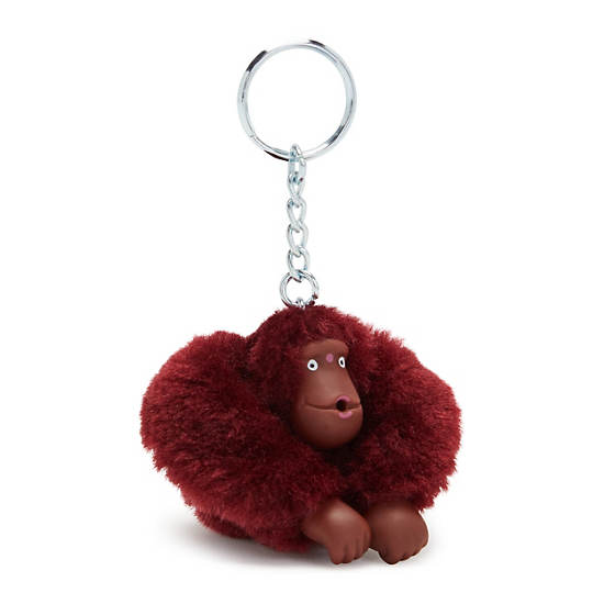 Sven Small Monkey Keychain, Poppy Geo, large