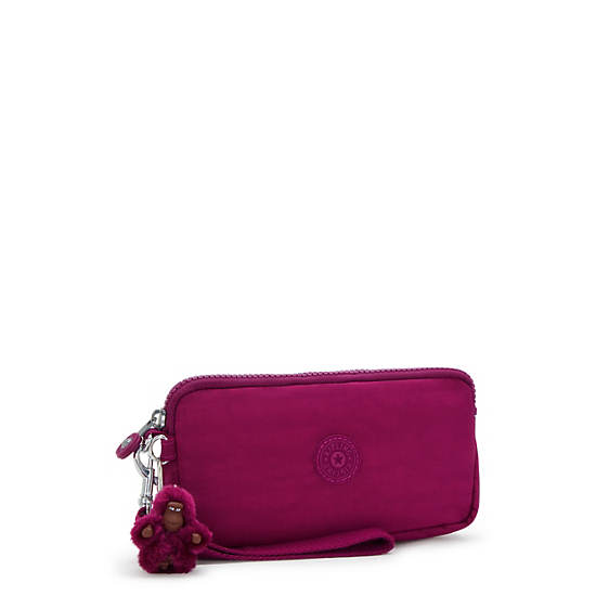 Lowie Wristlet Wallet, Purple Fig, large