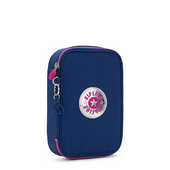 100 Pens Case, Rebel Navy, large