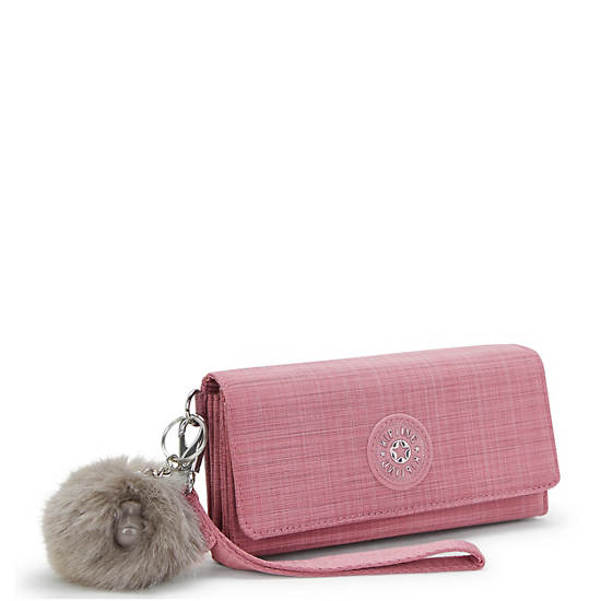 Rubi Large Wristlet Wallet, Sweet Pink CH, large