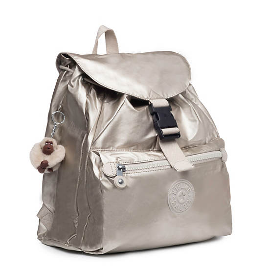 Keeper Metallic Backpack, Shimmering Spots, large
