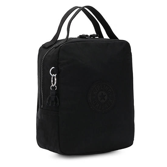 Lyla Lunch Bag, Black Noir, large