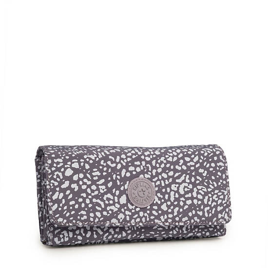 New Teddi Snap Wallet, Black, large New Teddi Snap Wallet, Black, large