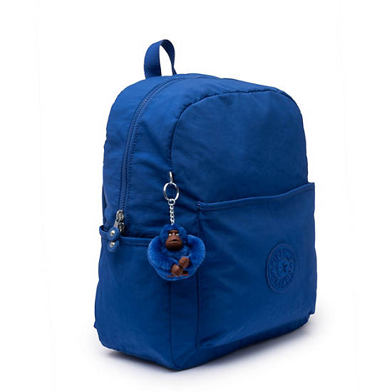 Bennett Medium Backpack, Perri Blue Woven, large