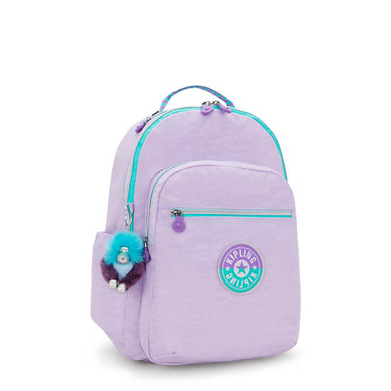Seoul Large 15" Laptop Backpack, Lavender Combo, large