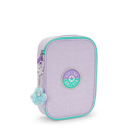 100 Pens Case, Lavender Combo, large