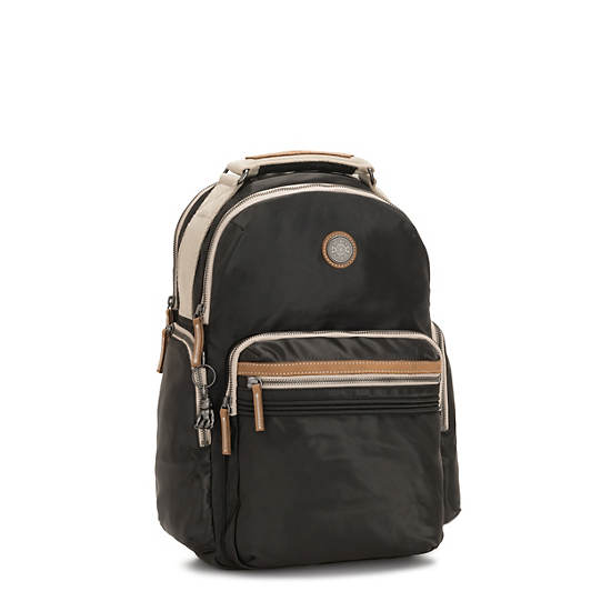 Osho Laptop Backpack, Delicate Black, large