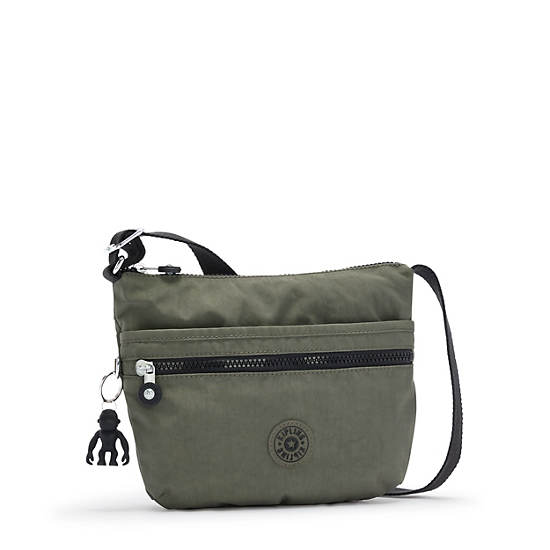 Arto Small Crossbody Bag, Green Moss, large