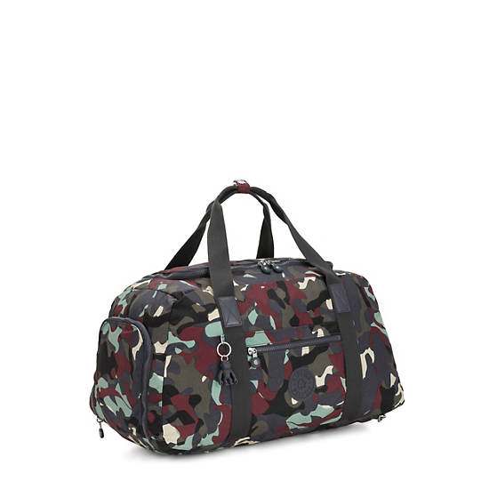 Palermo Printed Convertible Duffle, Camo, large