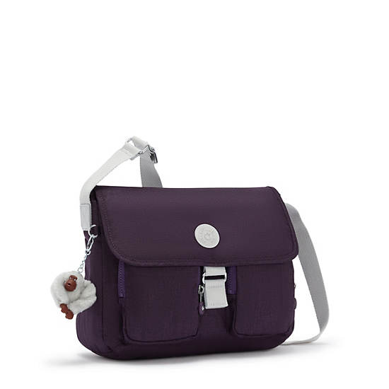 New Rita Crossbody Bag, Misty Purple, large